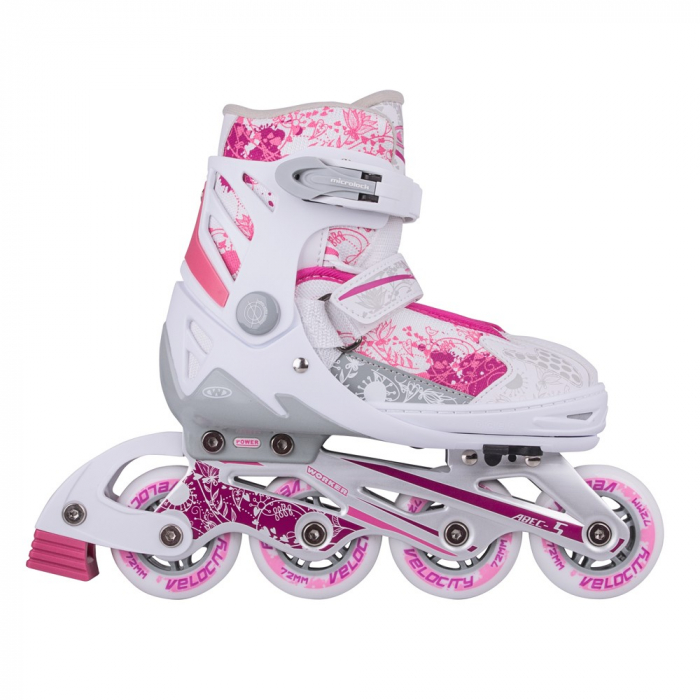 Patine/Role reglabile 2in1 WORKER Pinkola [5]
