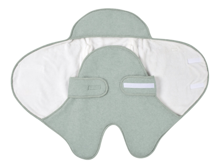Paturica de infasat BabyNomade 0-6 luni Sage Green [7]