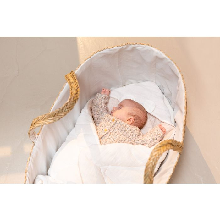 Paturica de infasat Childhome 75x75 cm, Jerse Muselina Teddy [7]