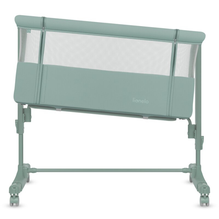 Patut co-sleeper Lionelo Aurora 3 in 1 cu leganare si setare unghiulara cu saltea cu densitate T25 si geanta transport [20]