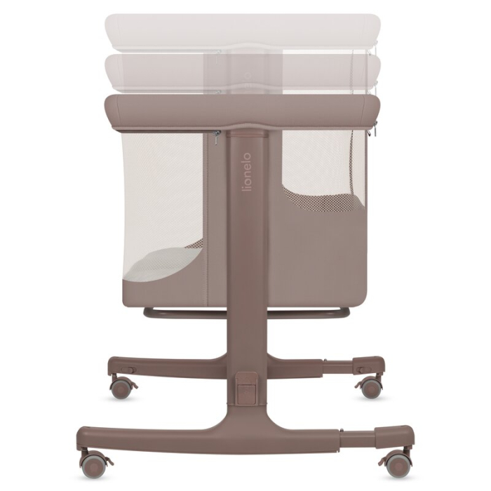 Patut co-sleeper Lionelo Aurora 3 in 1 cu leganare si setare unghiulara cu saltea cu densitate T25 si geanta transport [5]
