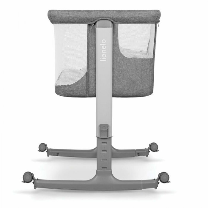 Patut co-sleeper Lionelo Aurora 3 in 1 cu leganare si setare unghiulara cu saltea cu densitate T25 si geanta transport [16]