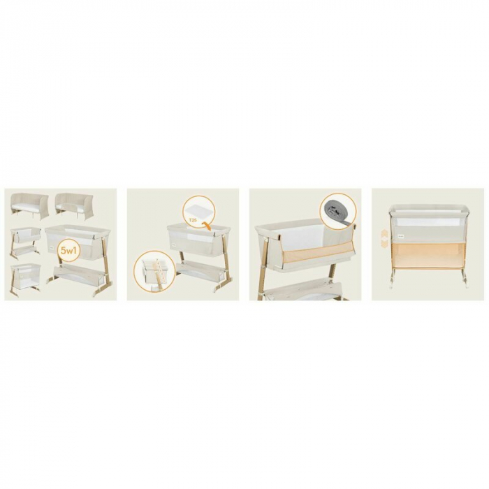 Patut co-sleeper Lionelo Thomi Plus 5 in 1 Multifunctional [45]