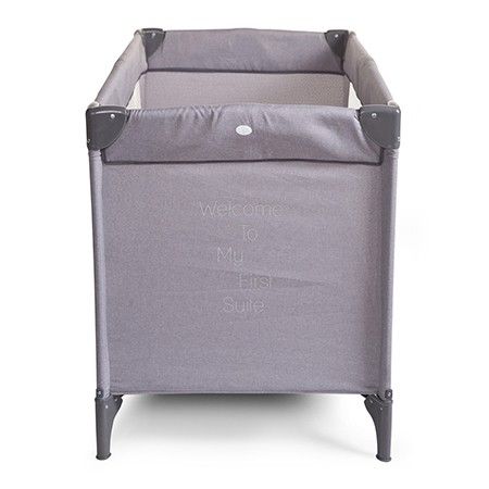 Patut de calatorie gri cu 2 nivele 60x120cm - Childhome [2]