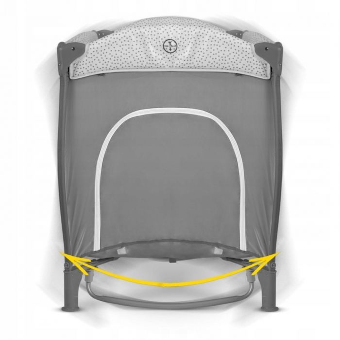 Patut pliabil 125 x 65 x 78 cm Ricokids RK-241 - Gri [5]