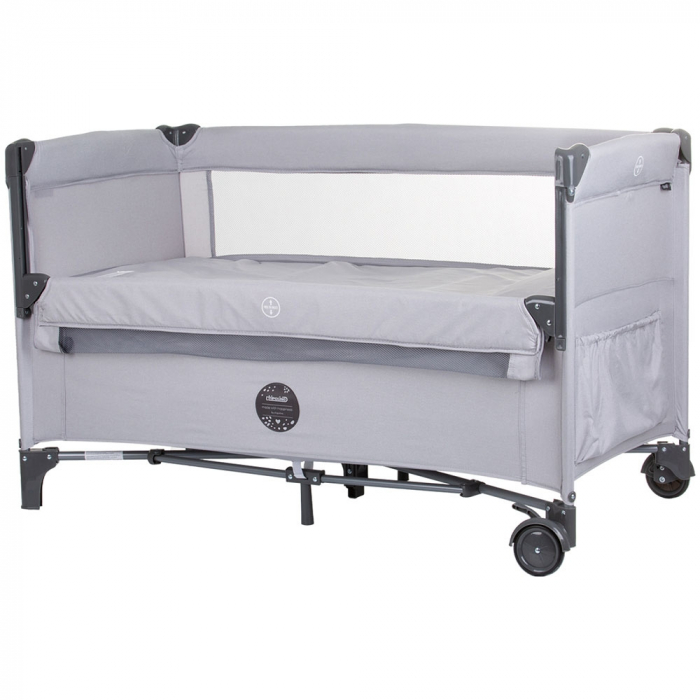 Patut pliabil Chipolino Relax linen cu laterala culisanta [1]