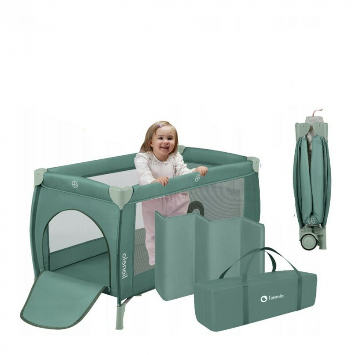 Patut pliant cu doua nivele Stefi Plus 120x60 cm Lionelo [4]