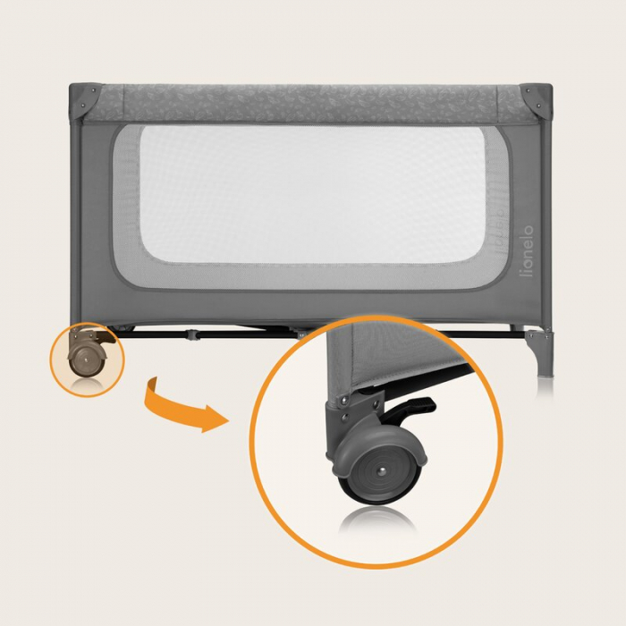 Patut pliant Lionelo Jasmin Easy Fold pana la 15 kg [24]