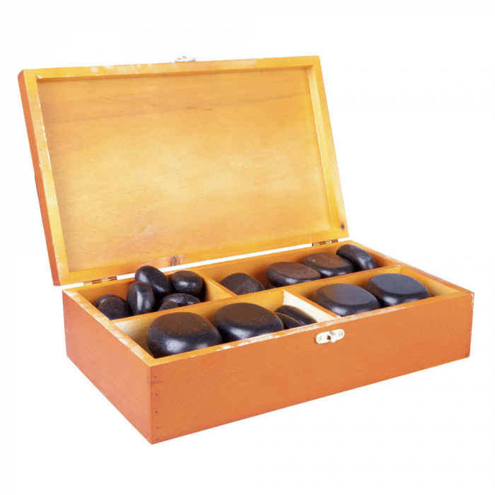 Pietre Vulcanice Bazaltice Masaj inSPORTline – 36 buc [2]