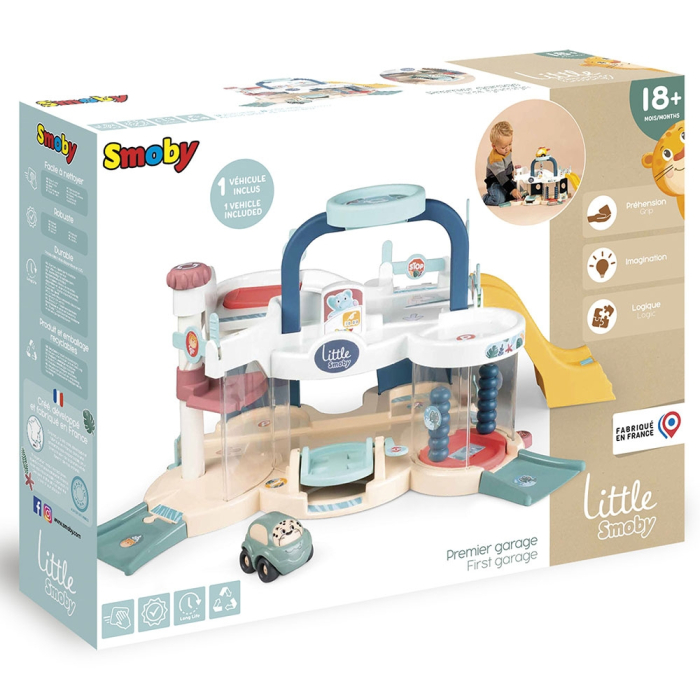 Pista de masini Smoby First Garage cu masinuta [6]