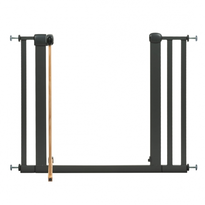 Poarta de siguranta 74-105 cm Kidwell Trasti - Negru [4]