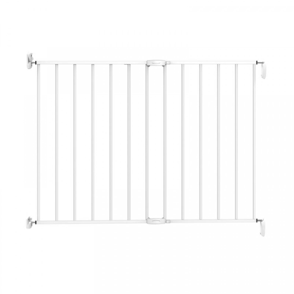 Poarta de siguranta extensibila Noma, 62-102 cm, metal alb, N93361 [5]