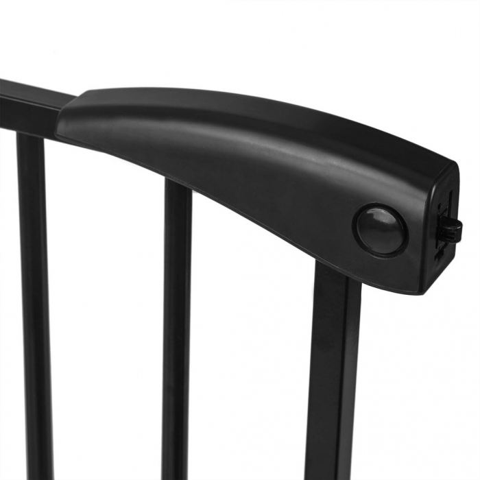 Poarta siguranta 75-115 cm Nukido 718300 - Negru [3]