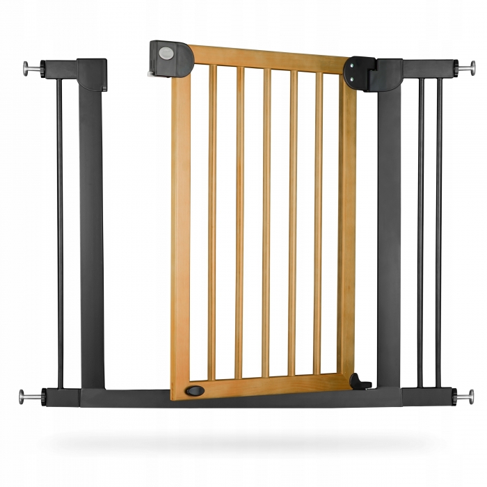 Poarta siguranta 76-104 cm Nukido - Metal + Lemn [2]