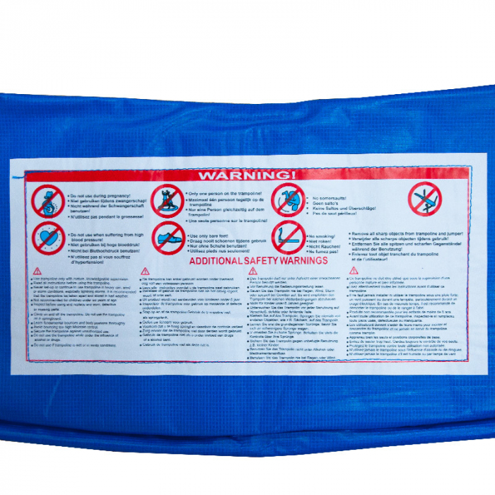 Protectie Arcuri pentru Trambulina Multicolor 366 cm [4]