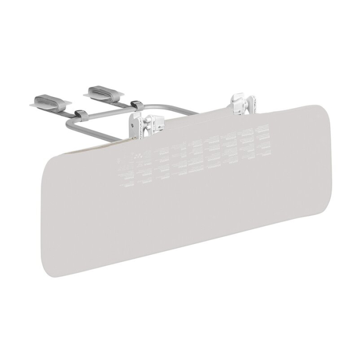 Protectie laterala pat, Lionelo, Lora, Pliabila, Sistem de blocare StandSafe, Geanta de transport inclusa, 105 x 45 cm, Bej [8]