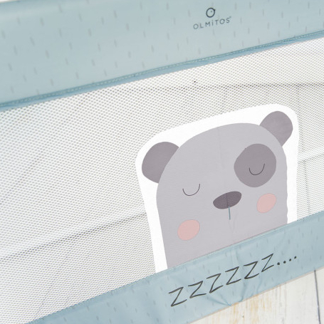 Protectie pat rabatabila pentru somiera adancita 150/59 cm Olmitos Bear [10]
