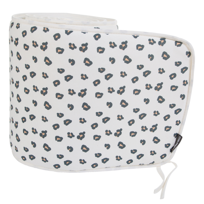 Protectie patut Childhome 35x340 cm Jerse, Leopard [3]