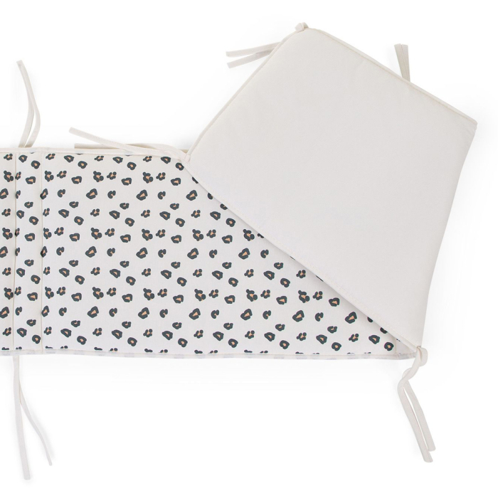 Protectie patut Childhome Jerse 35x170 cm, Leopard [2]