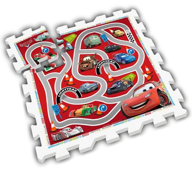 Puzzle play mat Cars - Stamp [1]