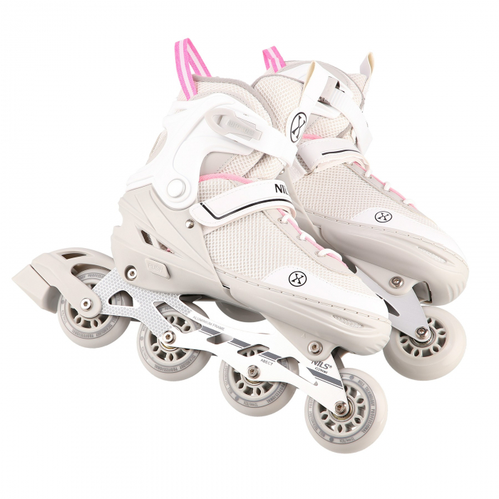 Role/Patine 2IN1 Nils Extreme NH18188A, Gri/Roz [6]