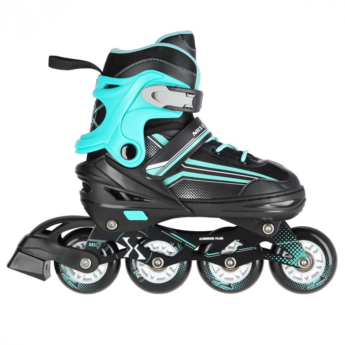 Role Reglabile 2in1 Nils Extreme NH18190 Negru/Albastru [2]