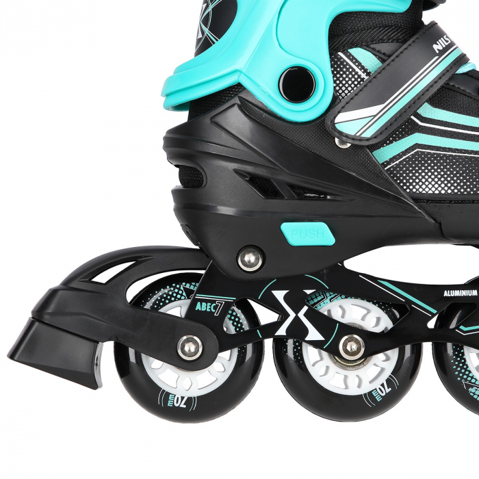 Role Reglabile 2in1 Nils Extreme NH18190 Negru/Albastru [6]