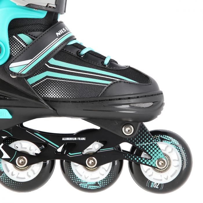 Role Reglabile 2in1 Nils Extreme NH18190 Negru/Albastru [5]