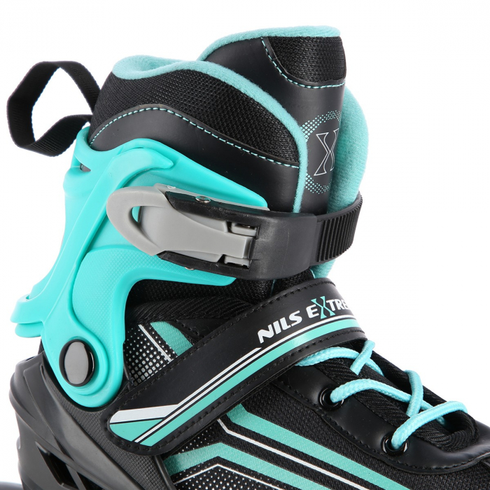 Role Reglabile 2in1 Nils Extreme NH18190 Negru/Albastru [12]