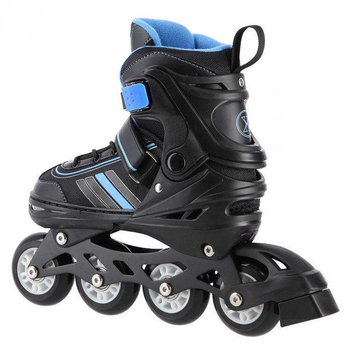 Role Reglabile 2in1 Nils Extreme NH18191 Negru/Albastru [4]
