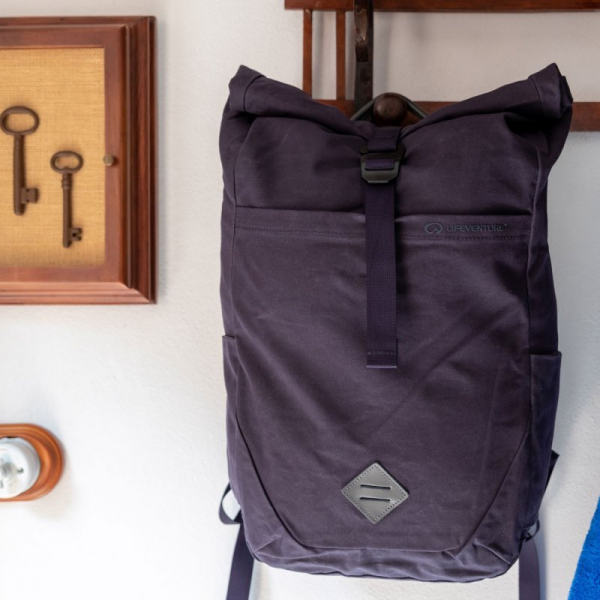 Rucsac cu Protectie RFID Kibo Navy 25l - Lifeventure [2]