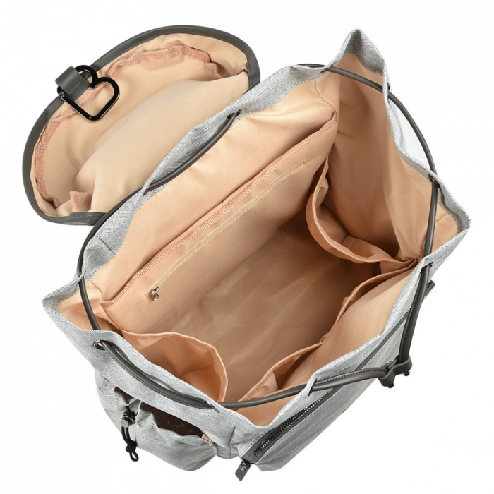 Rucsac de infasat Beaba Vancouver Heather Grey [4]