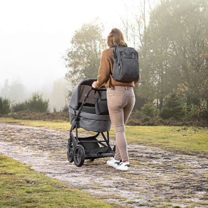Rucsac multifunctional cu aleza pentru schimbat scutecul bebelusului Reer Growing Backpack 84221 [14]