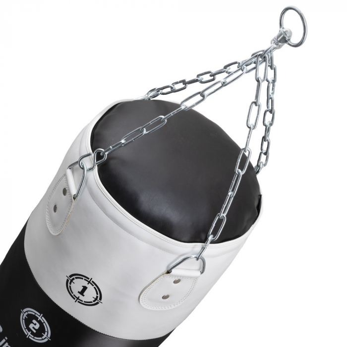 Sac de box inSPORTline Robkin 25 kg Negru/Alb [3]