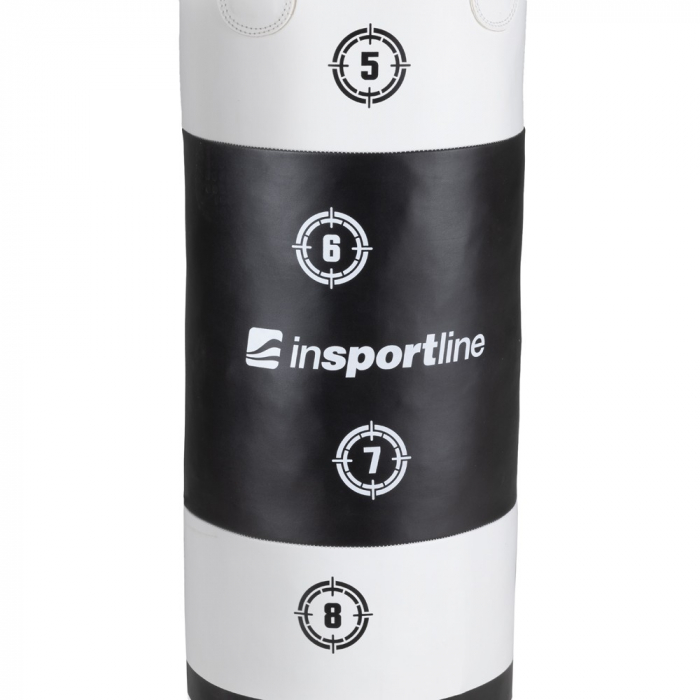 Sac de box inSPORTline Robkin 25 kg Negru/Alb [2]