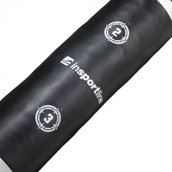 Sac de box inSPORTline Robkin 50 kg Negru/Alb [2]