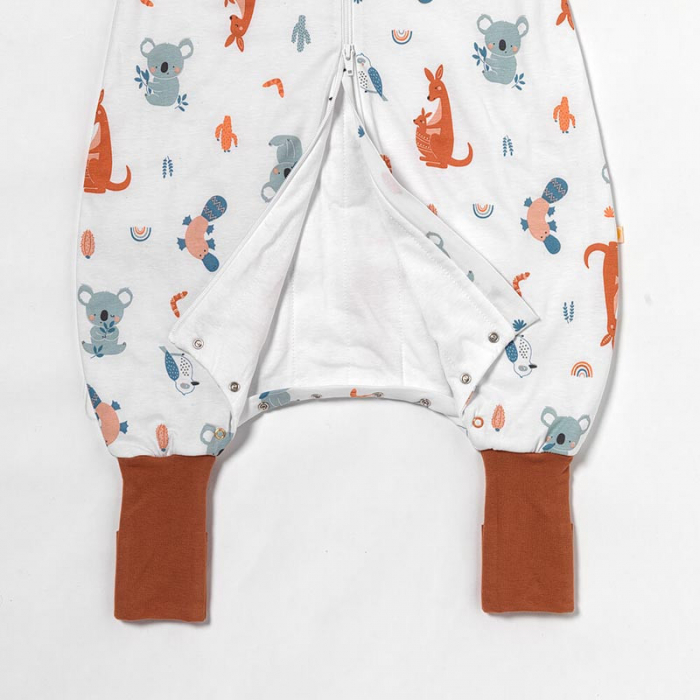 Sac de dormit cu picioruse si maneca lunga detasabila Kangaroo 70 cm + manseta 2.5 Tog - Slumbersac [3]