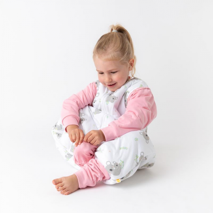 Sac de dormit cu picioruse si maneca lunga detasabila Koala bear 110 cm + manseta 2.5 Tog - Slumbersac [6]