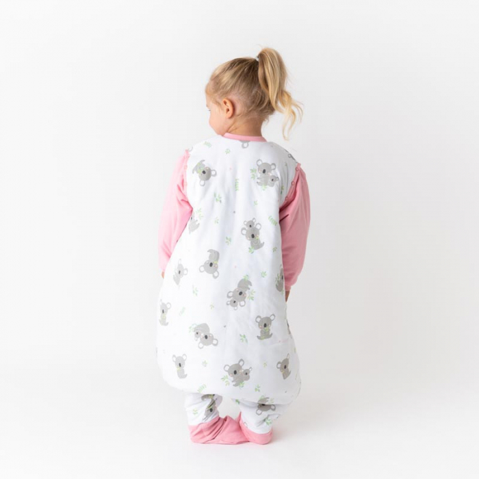 Sac de dormit cu picioruse si maneca lunga detasabila Koala bear 110 cm + manseta 2.5 Tog - Slumbersac [2]