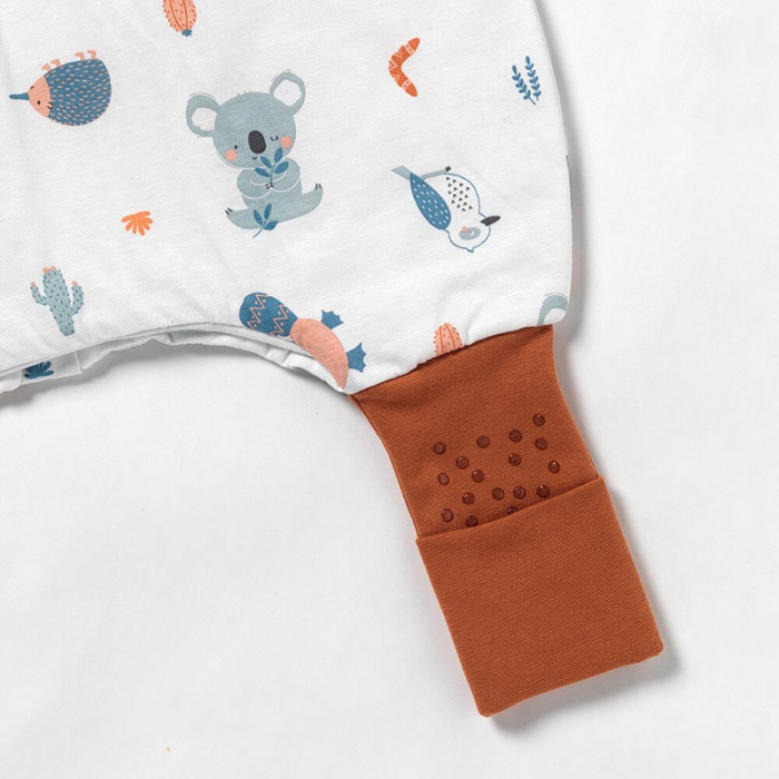 Sac de dormit cu picioruse si talpa antiderapanta Kangaroo 120 cm + manseta 1.0 Tog - Slumbersac [4]