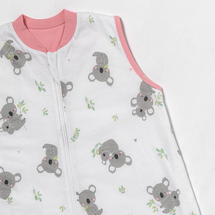 Sac de dormit cu picioruse si talpa antiderapanta Koala Bear 100 cm + manseta 1.0 Tog - Slumbersac [3]