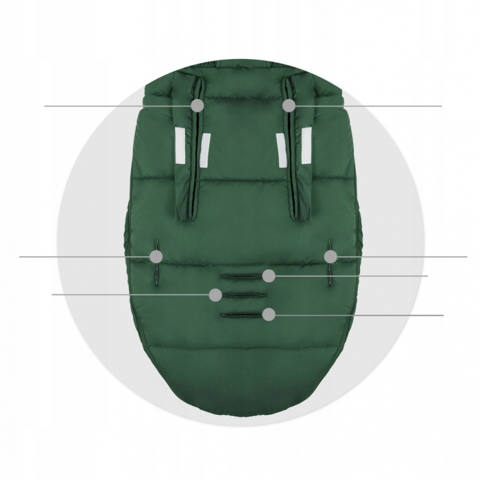 Sac de dormit Ricokids 95 x 48 cm Ricokids Elmi 720009 - Khaki [6]
