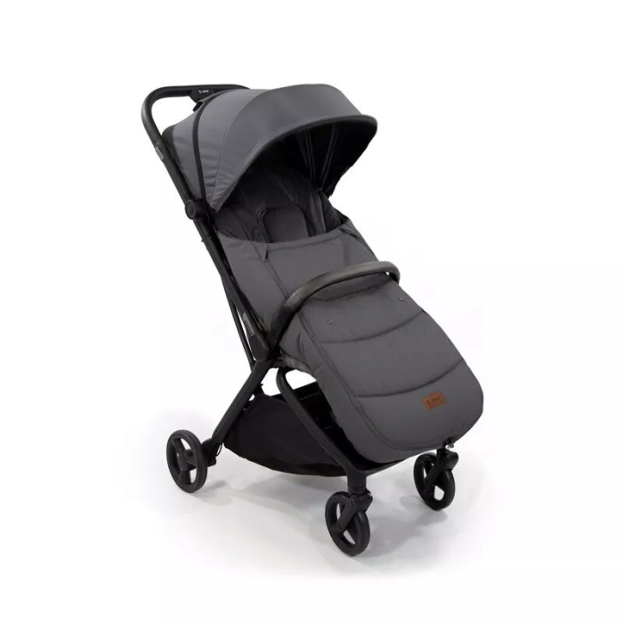 Sac de iarna, Jane, Dart, pentru carucior, Universal, 13 x 45 x 93 cm, Material exterior hidrofug, Coal [3]