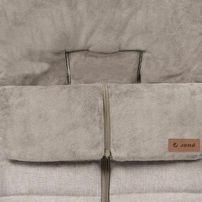 Sac de iarna, Jane, Nest, pentru carucior, Universal, 95 x 46 cm, Material interior din fleece, Pale [4]