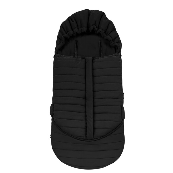 Sac de iarna, Lionelo, Oli, pentru carucior, landou sau scaun auto, 101x45 cm, Impermeabil, Rezistent pana la -20 grade, Extensibil, Negru [4]