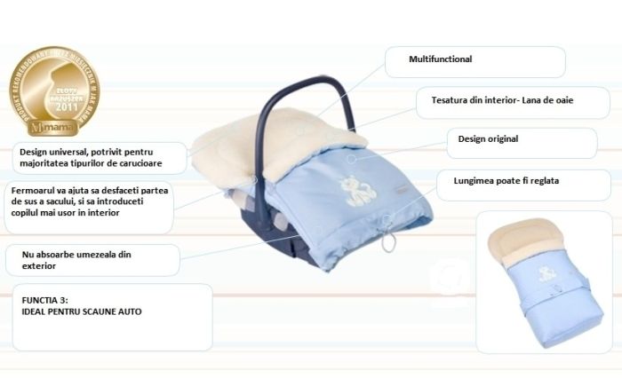 Sac de iarna Multi Arctic N20 din lana oaie - Womar [8]
