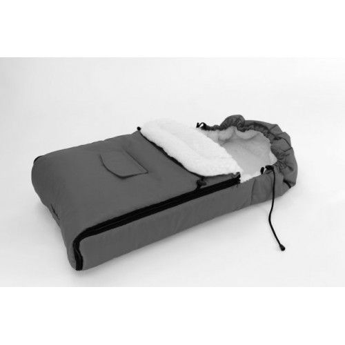 Sac de iarna pentru carucior cu interior din lana pentru 0-3 ani gri - Camicco [5]