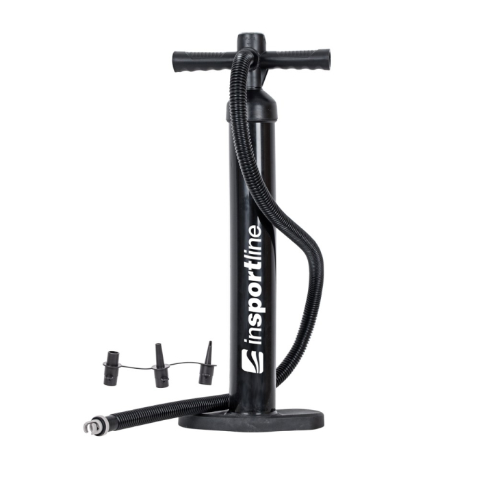 Saltea gimnastica gonflabila inSPORTline Airstunt 300 x 100 x 10 cm cu pompa, Mocha Mousse [2]