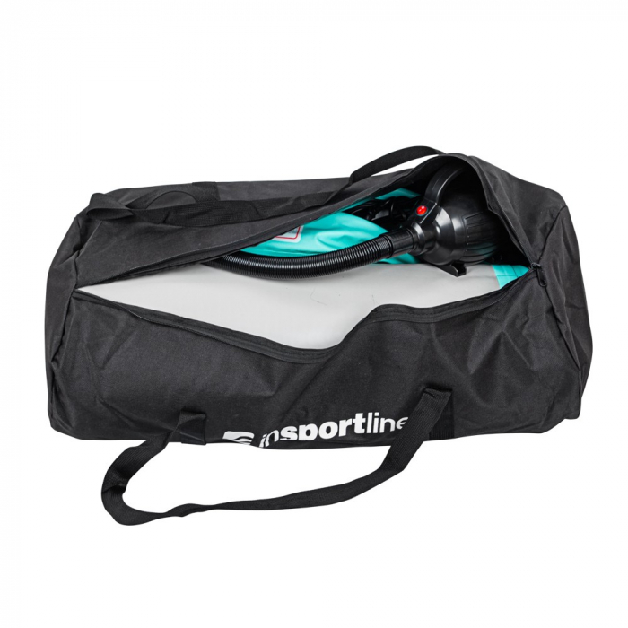 Saltea Gimnastica Gonflabila inSPORTline Airstunt 500 x 100 x 10 cm, Gri [13]