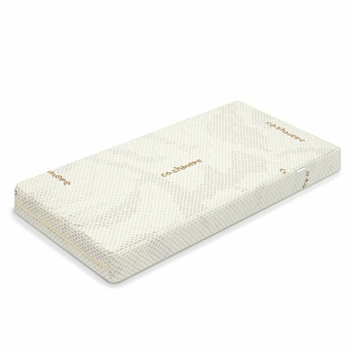 Saltea patut, New Baby, Classy, din spuma Visco, cu husa detasabila, din Casmir, 120x60x11 cm, Beige [2]
